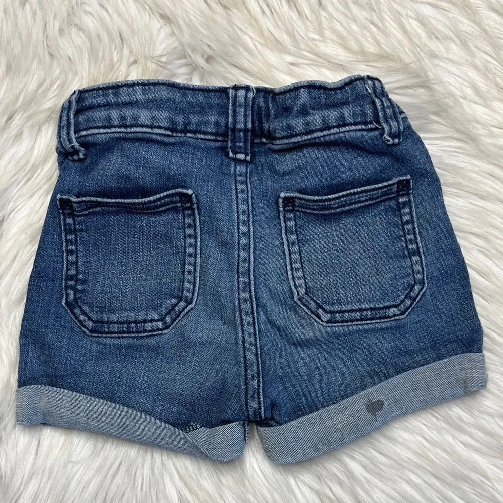 Genuine Kids From Osh Kosh Cuffed Shorts Medium Wash Size 3T
